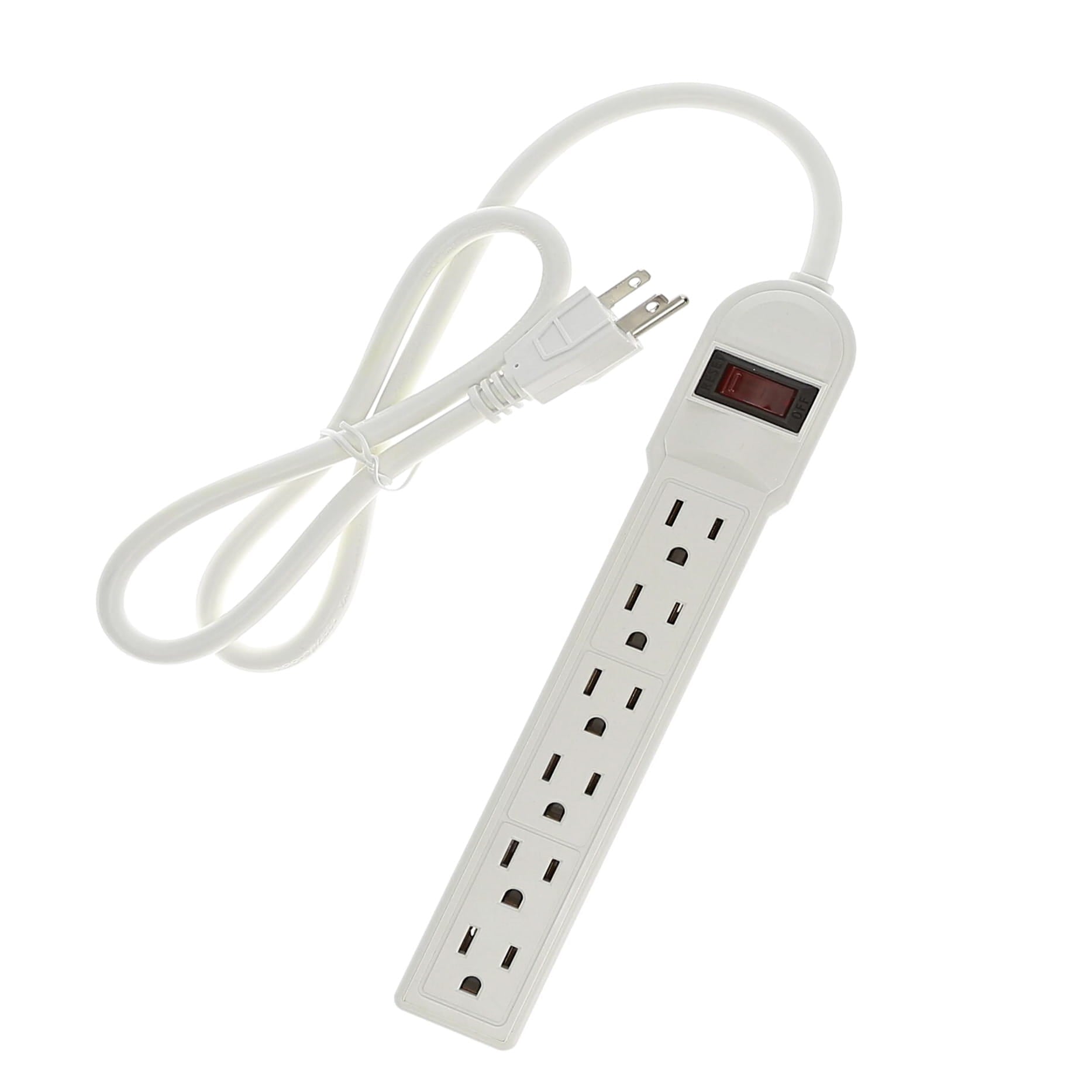 6-Outlet Surge Protector 14AWG/3, 15A, 90J 6-Outlet Surge Protector 14AWG/3, 15A, 90J